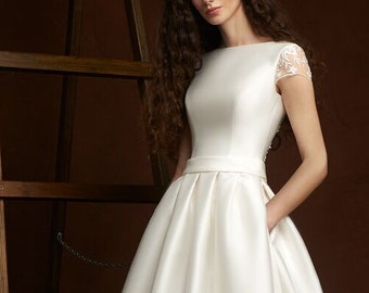 Simple Elegant Wedding Dress 2018