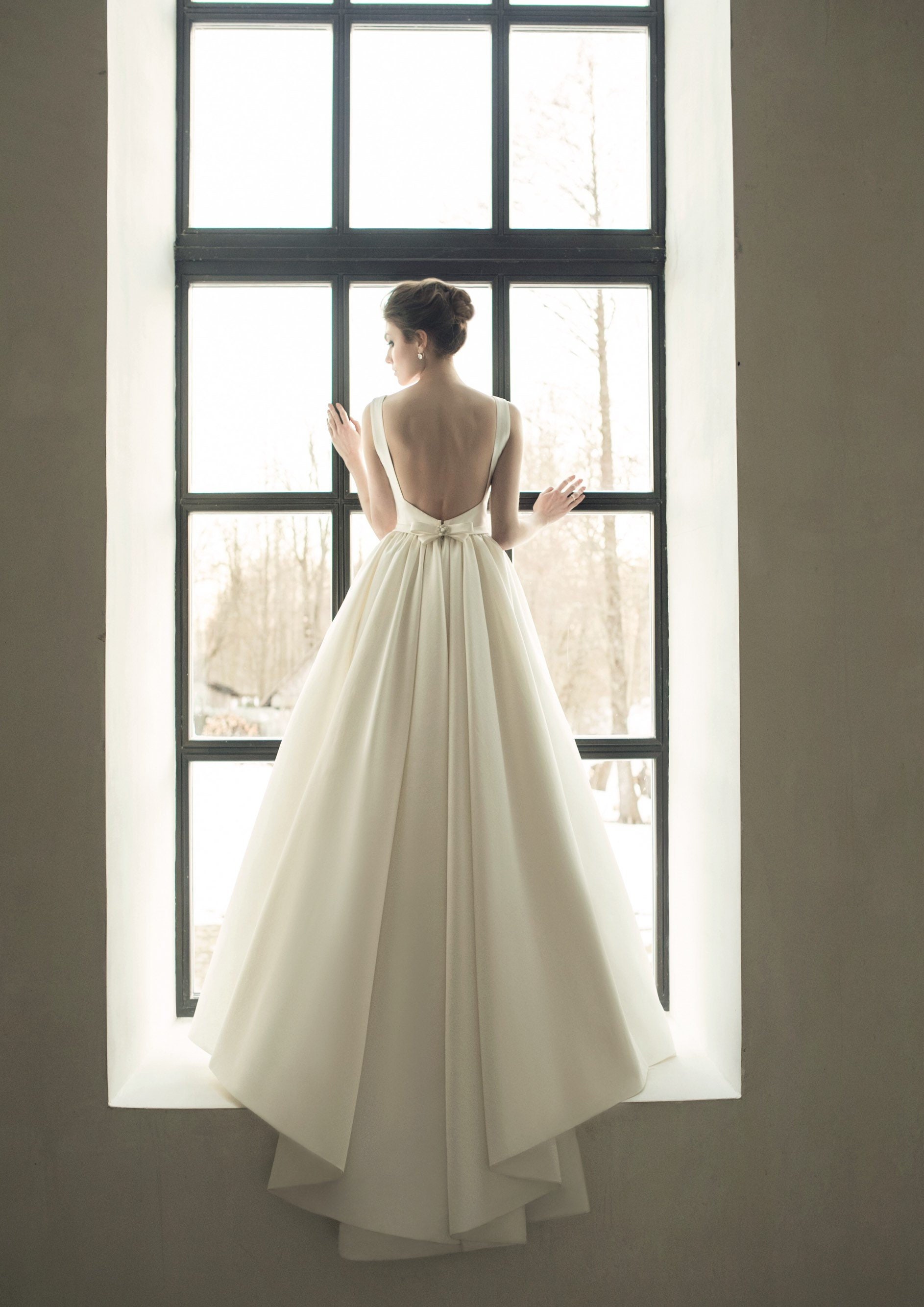 boho wedding dress with train