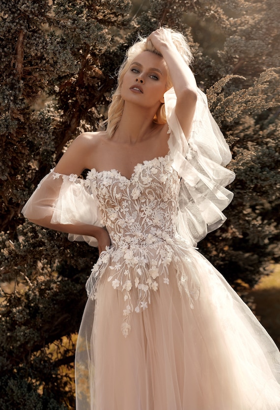 light and lace bridal