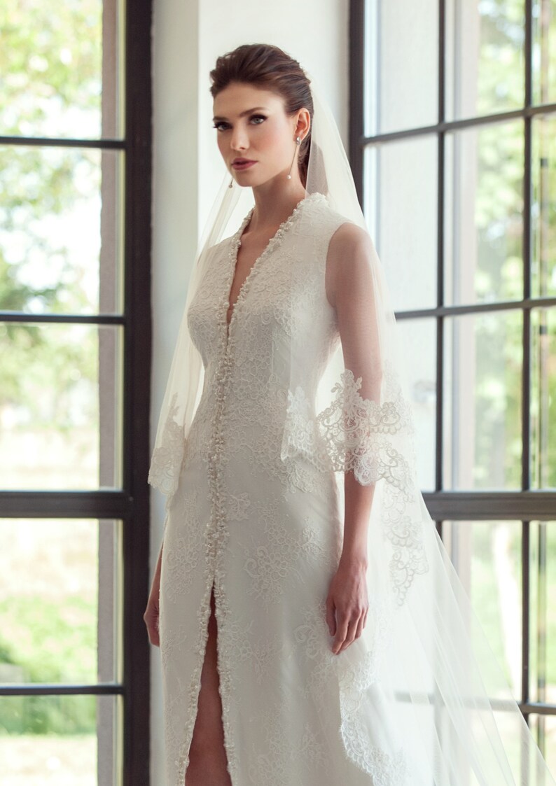 Elegant Wedding Dresses with Trains