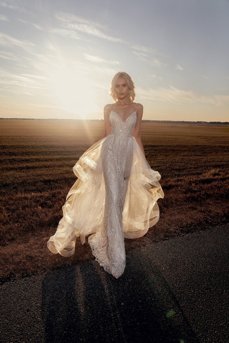 tulle train