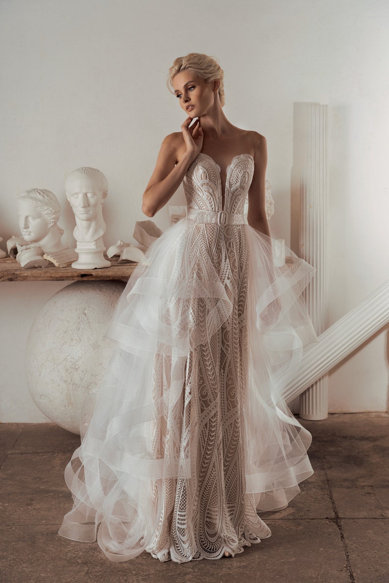 tulle train