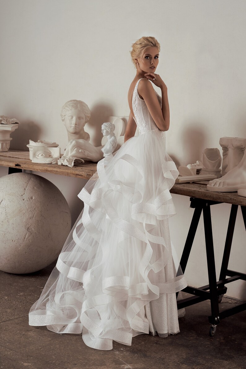 tulle train