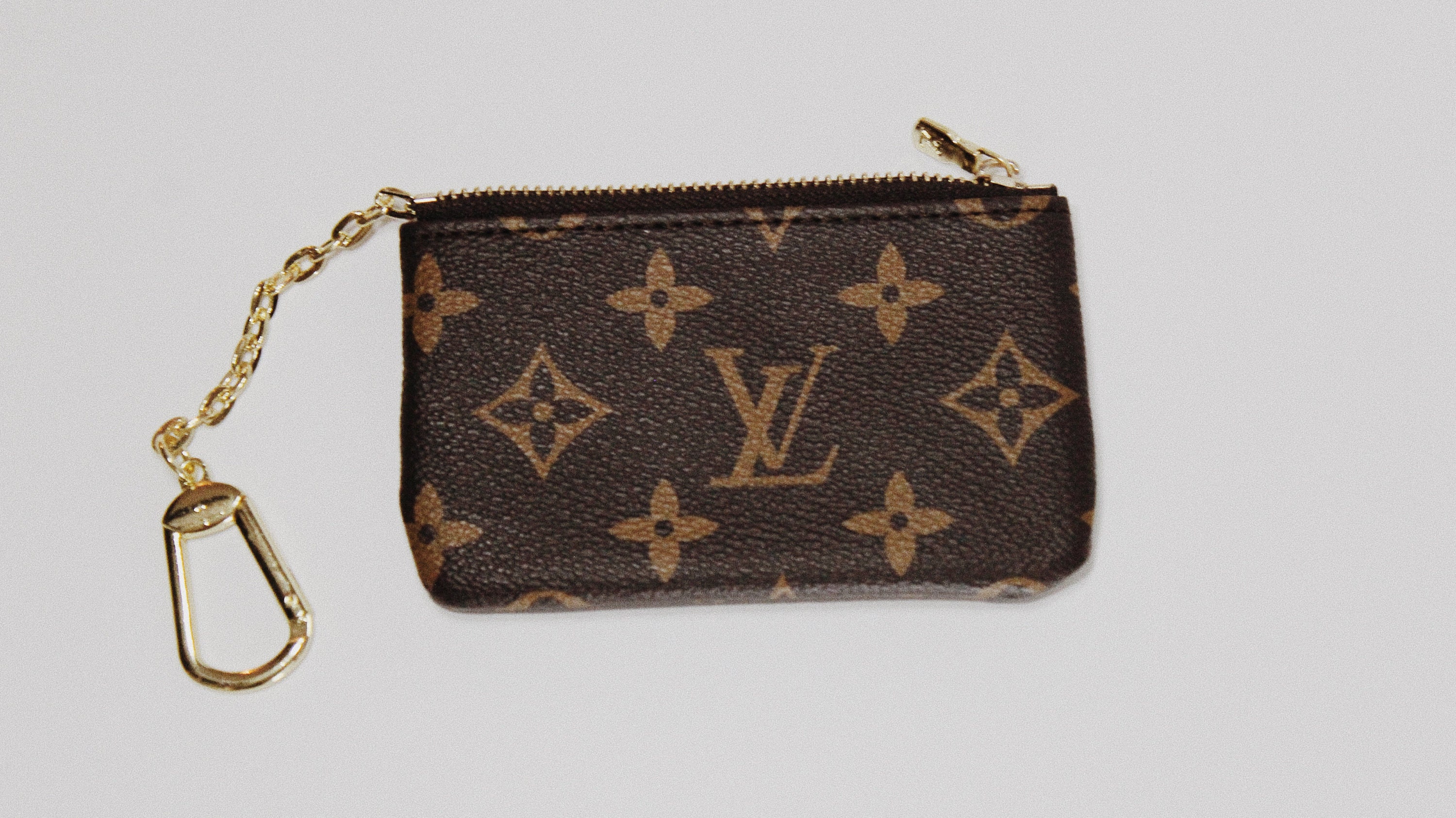 Repurposed Louis Vuitton Canvas Small Coin Pouch Zipper Purse | Etsy