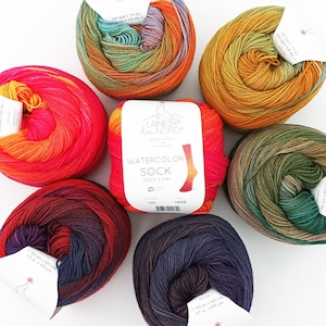 Laines du Nord Watercolor Sock yarn