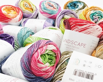 Laines du Nord Landscape Yarn – Organic Cotton Soybean Fiber