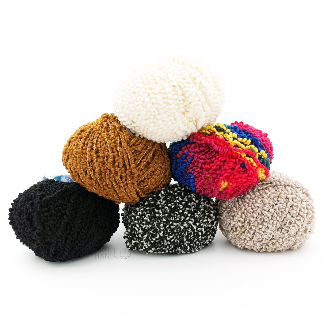 Rosi Bouclé: Luxuriously Fuzzy Yarn From Europe for Creating Unique  Textured Designs -  Finland
