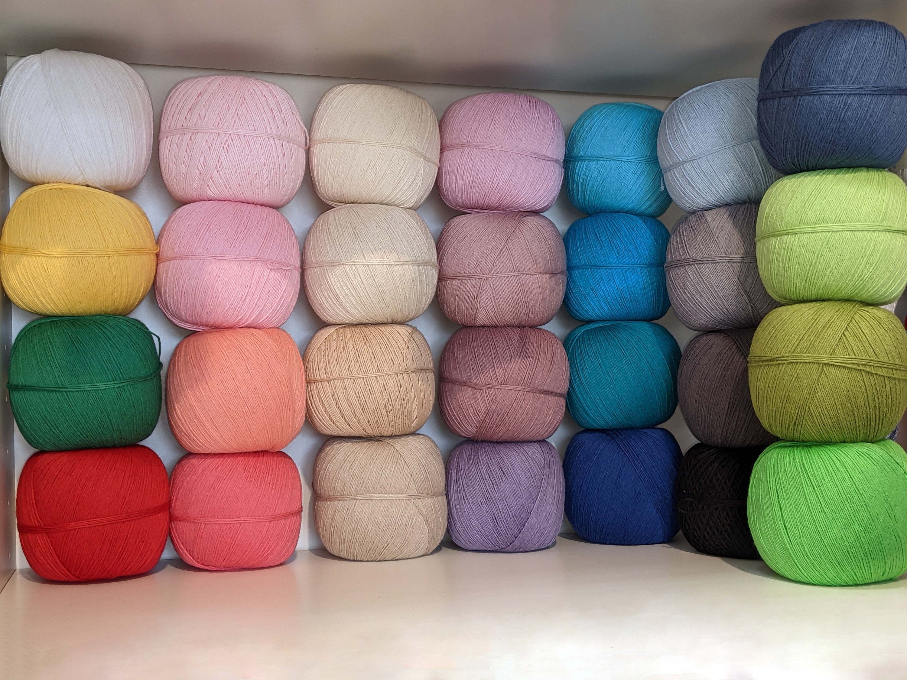  COHEALI 16 Rolls Cotton Yarn for Dishcloths Colored Acrylic  Knitting Yarn Bulky Thick Yarn Acrylic Yarn for Knitting Chunky Wool Yarn  Hand Knitting Cotton Yarn Child Scarf Milk Cotton : Everything