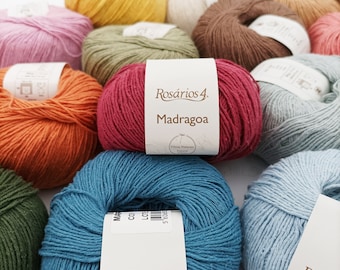 Rosarios4 Madragoa 100% natural waste silk