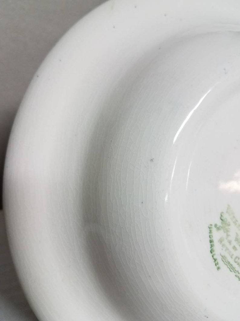 Vintage Blue Willow fruit bowl set of two