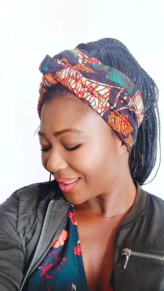 Fasce Per Capelli Extra Large DRESHOW - 6 Pezzi Turbante Boho Con Nodo - Foto 3