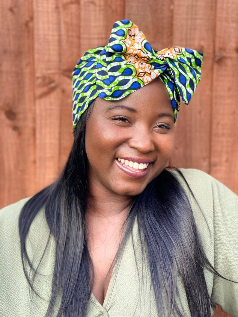 wired african head wrap