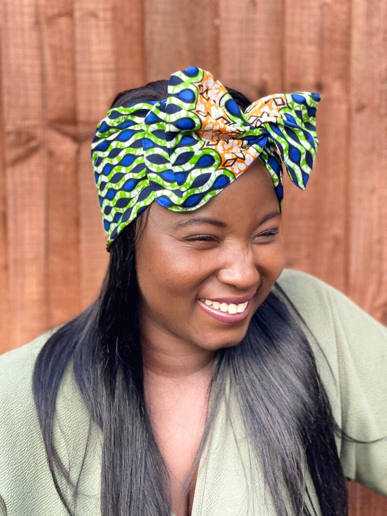 wired african head wrap