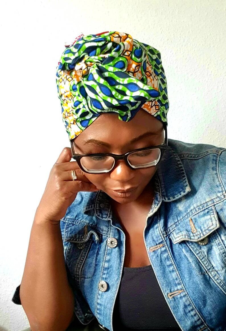 wired african head wrap
