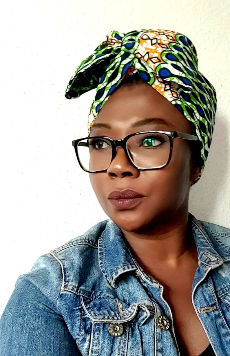 wired african head wrap