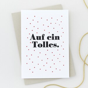 Ręcznie drukowana kartka świąteczna typograficzna – Pozdrowienia sezonowe „Za wspaniałą rzecz”