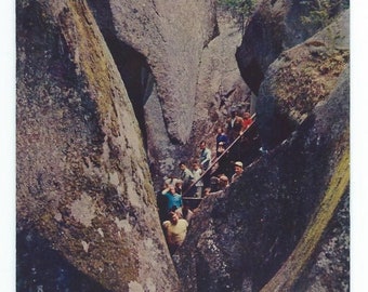 Vintage Chrome Postcard Lost River Gorge New Hampshire never mailed