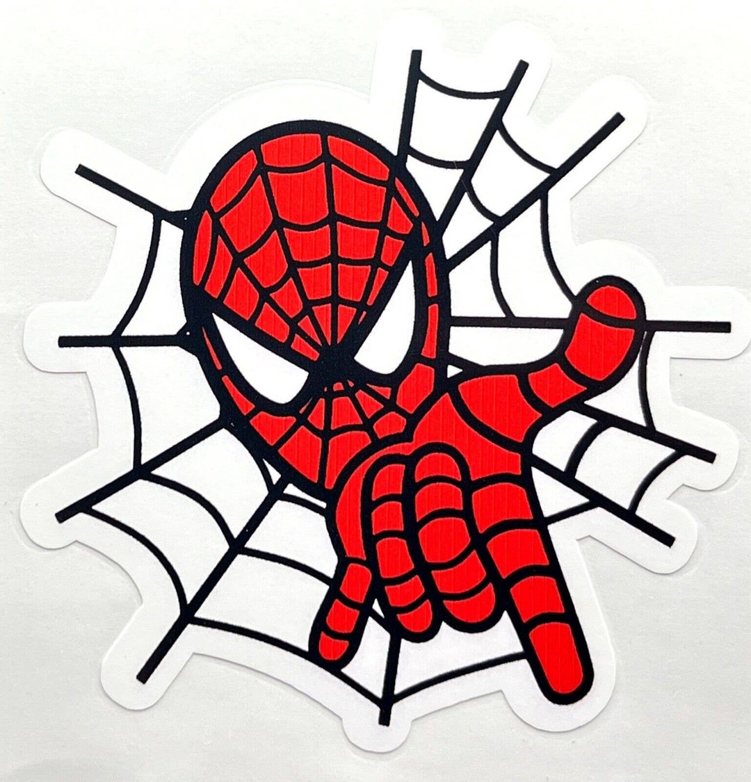 Spiderman Vinyl Sticker/decal Cartoon Comic Avengers Marvel spiderman
