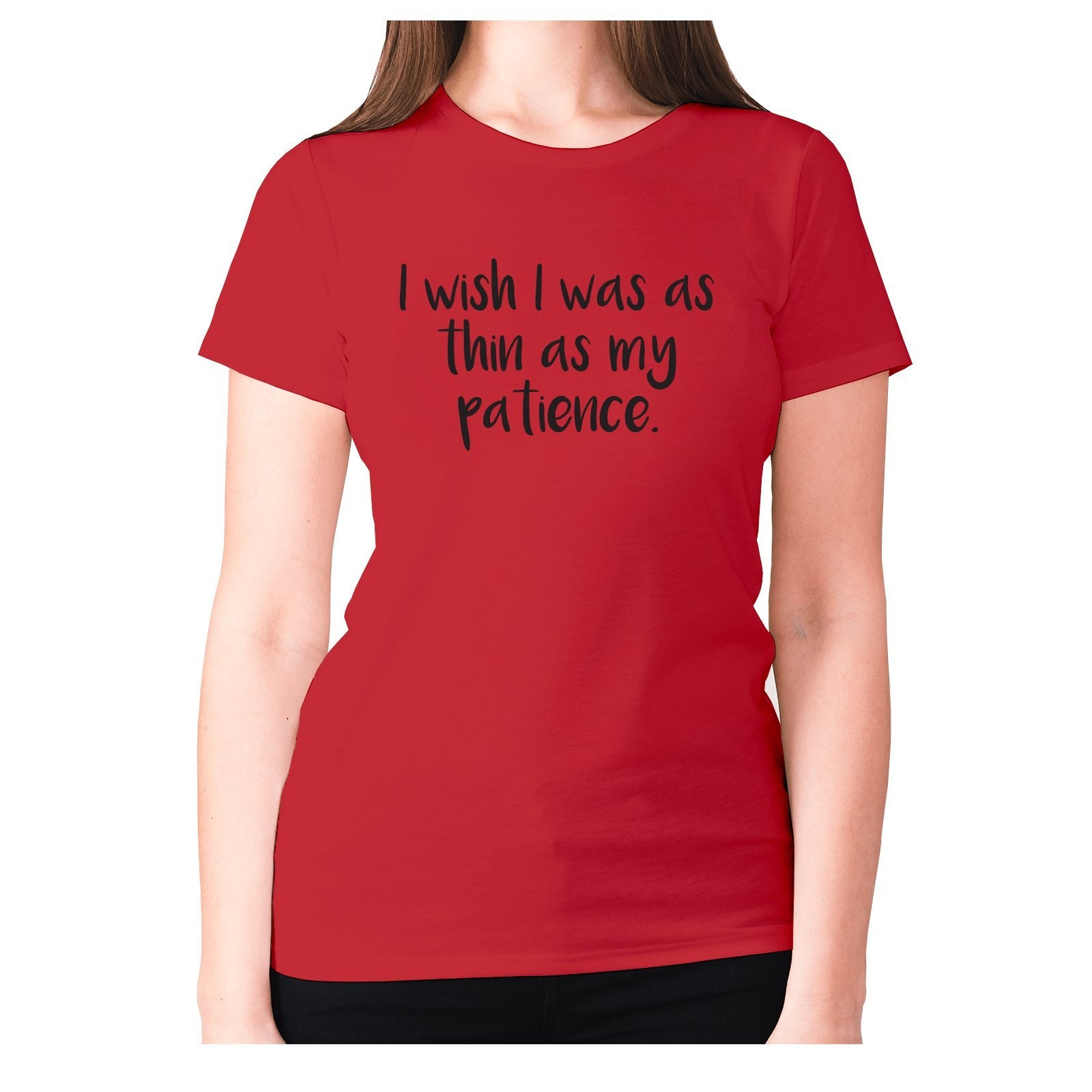 Womens funny t-shirt slogan tee ladies novelty humour I wish | Etsy