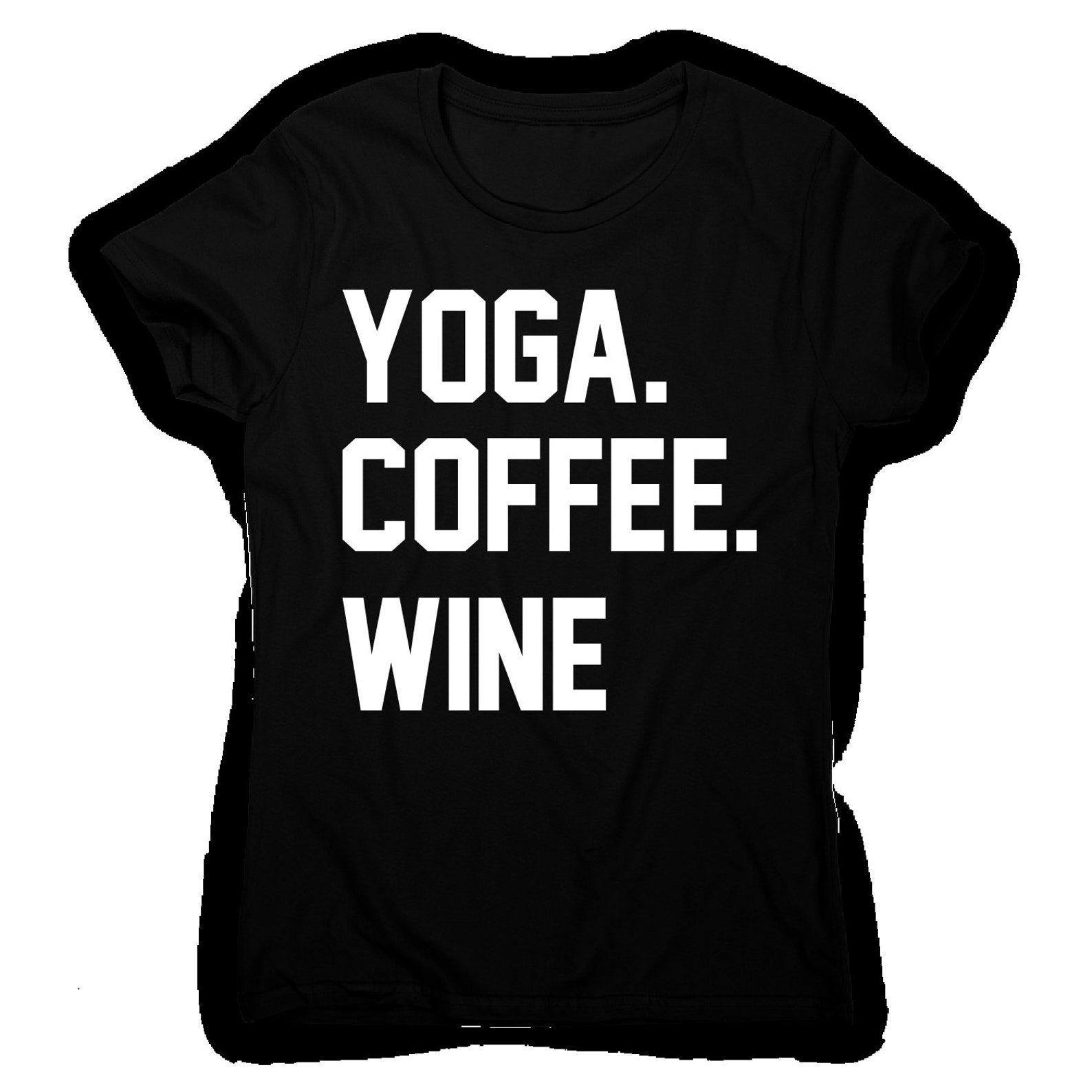 yoga slogan tops
