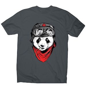 Cool panda - illustration men&#39;s t-shirt