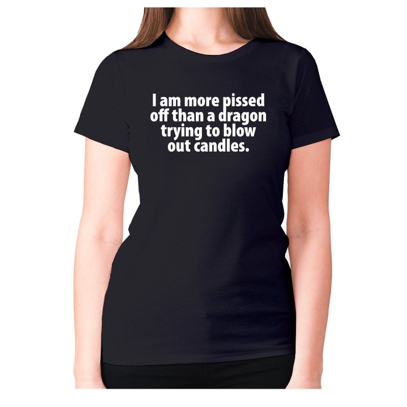 Womens funny tshirt slogan tee ladies novelty humour I am Etsy