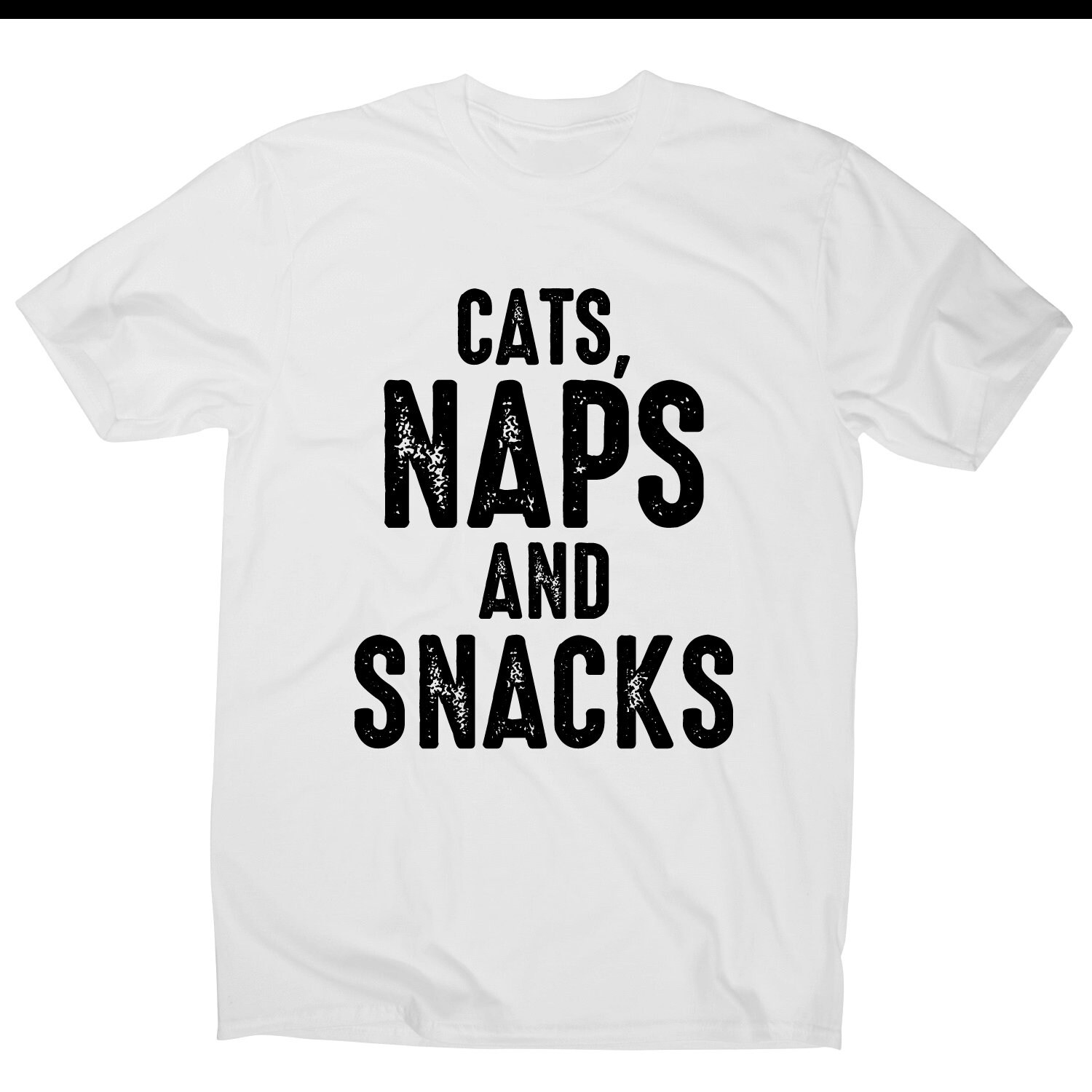 cats naps and snacks shirt