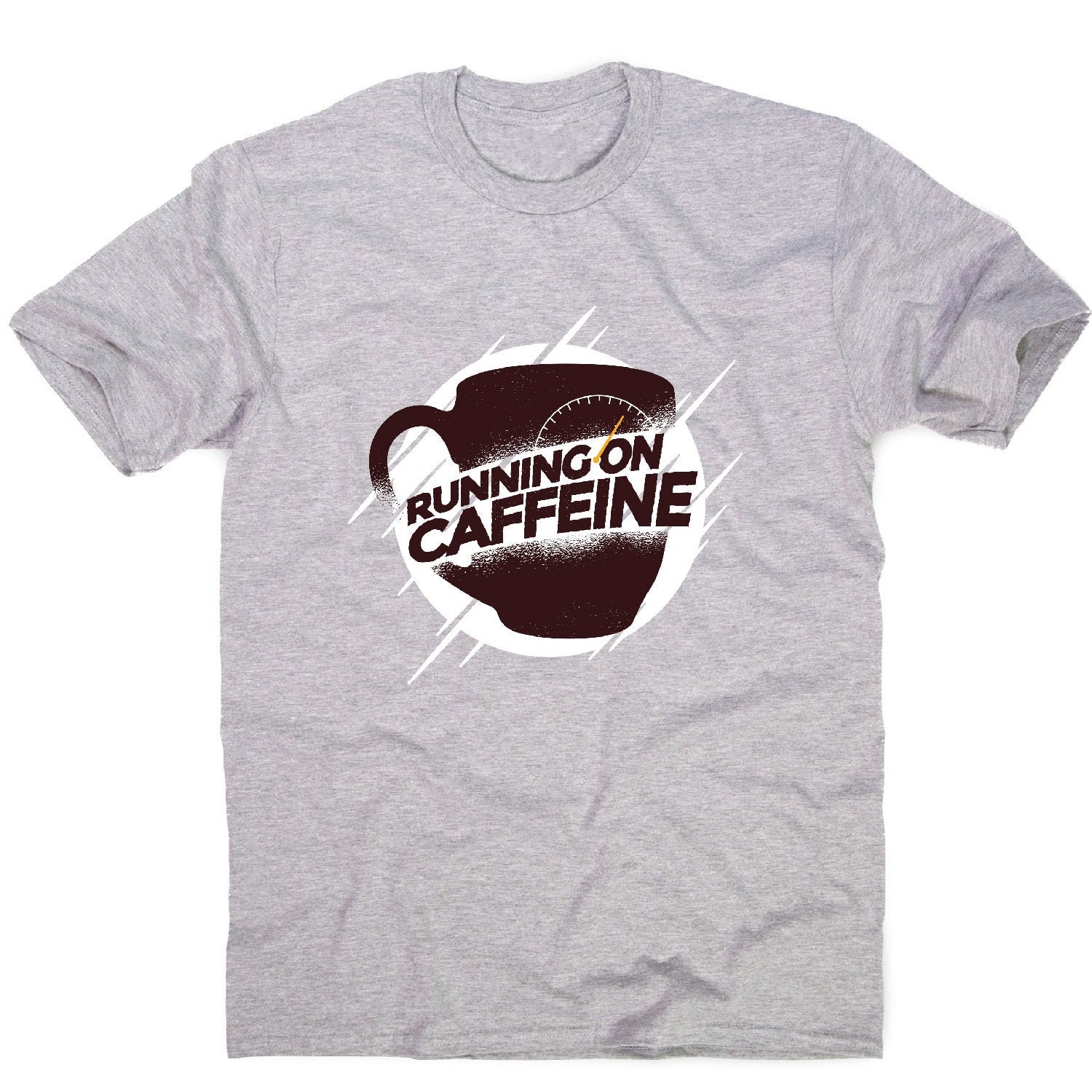 Running on Caffeine Coffee Men's T-shirt | Etsy UK