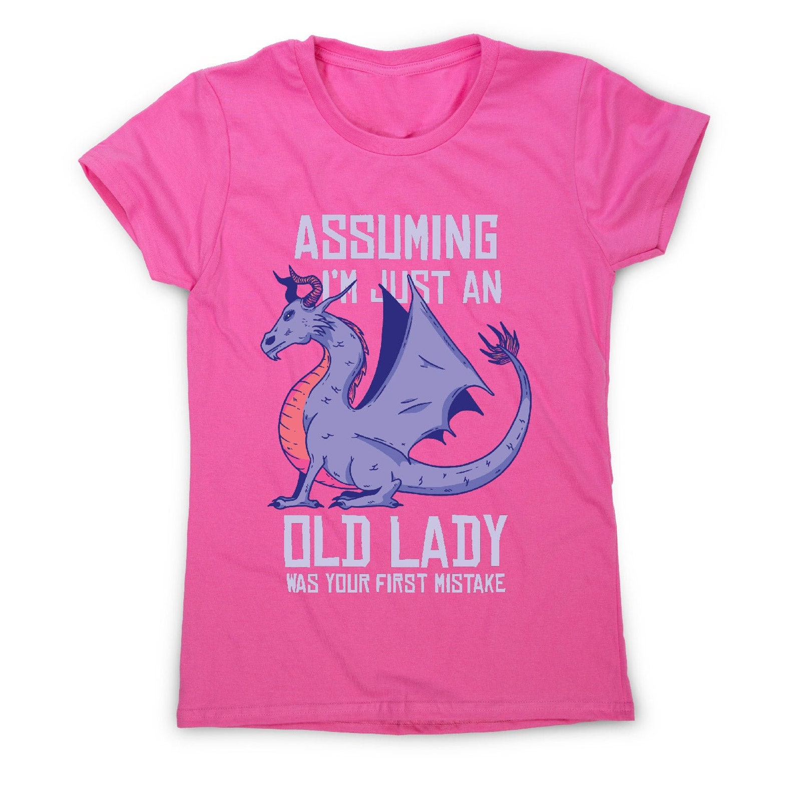 Old Lady Funny Mum Women's Tshirt Etsy UK