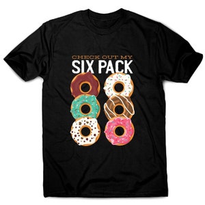 Donut six pack - men&#39;s funny premium t-shirt