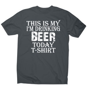 This My I'm Drinking Funny Beer T-shirt Men's - Etsy
