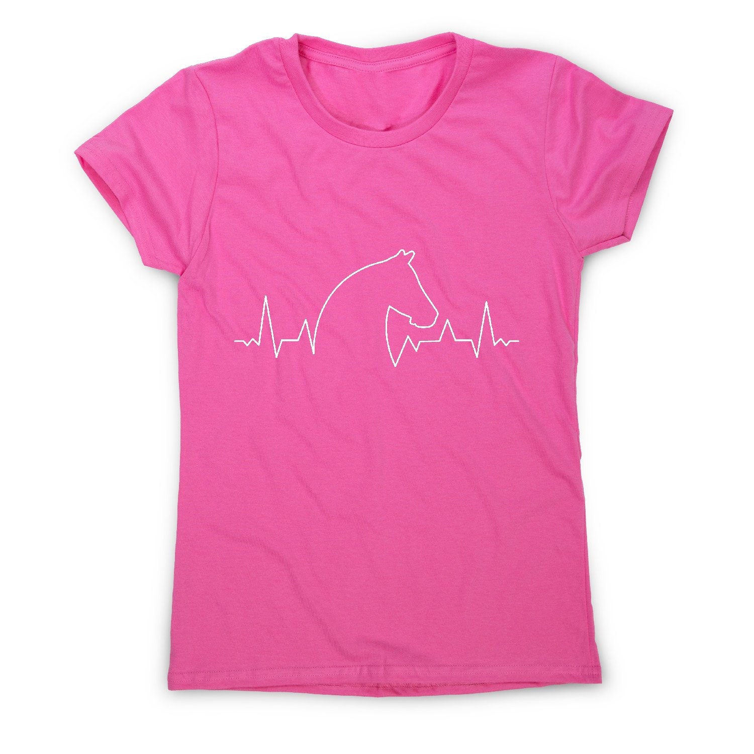 Horse heartbeat women's t-shirt | Etsy