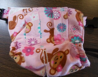 Capuchin 3 pack of Diaper Covers for Java Squirrel for Male/Female Owl Snow Capuchin 3 pack of Diaper Covers for Java Squirrel for Male/Female Owl Snow