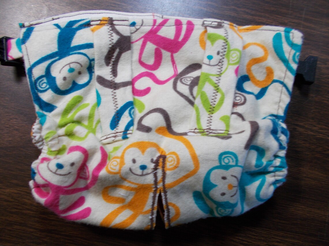 Monkey diaper cover for capuchin java owl squirrel Etsy