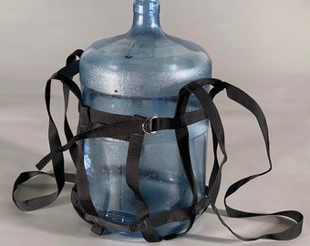 Water jug backpack sales