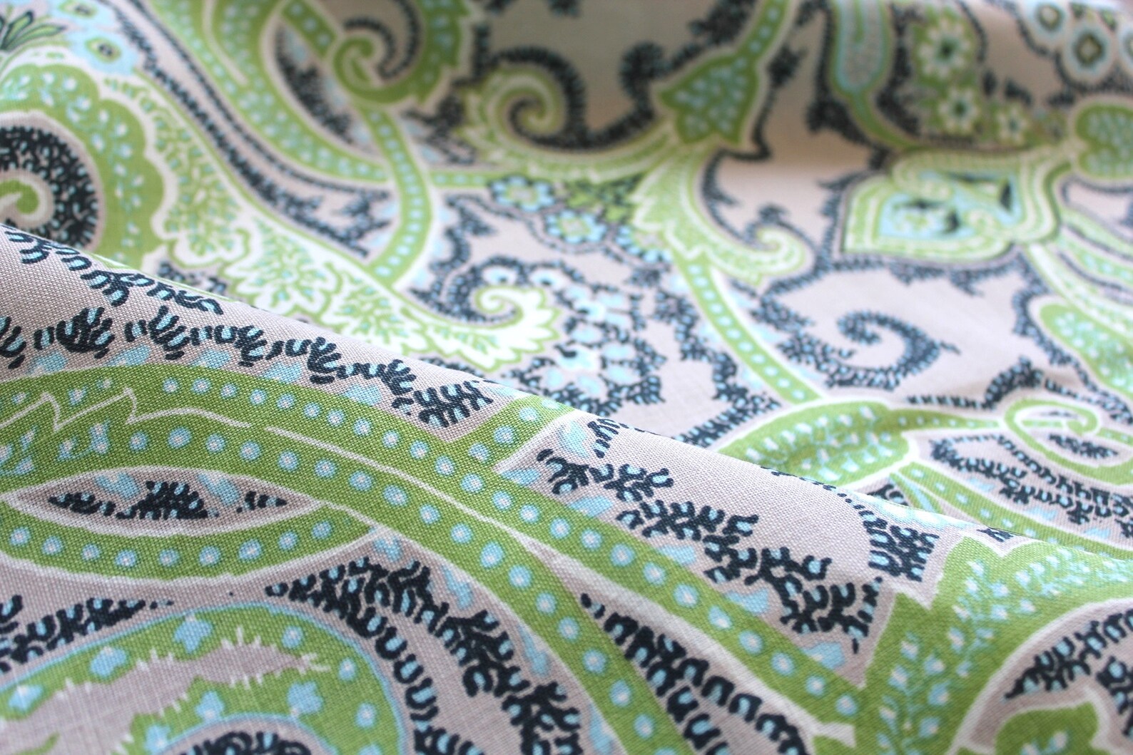 Authentic Carleton V Fabric Metairie Pattern 4 continuous Etsy