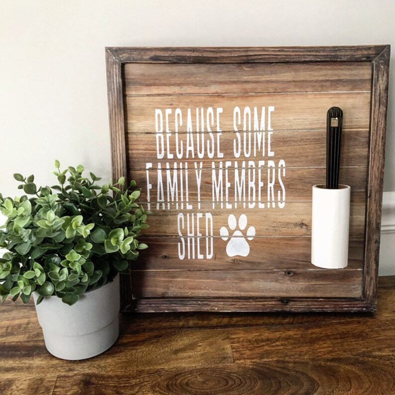 Dog Lint Roller Sign Dog Sign Pet Sign Lint Roller Lint Etsy