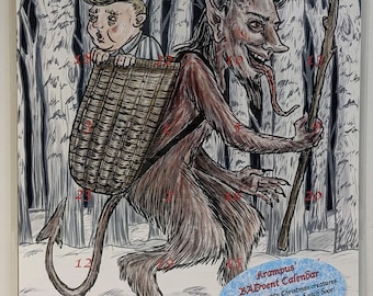 Calendrier de l'Avent BADvent : compte à rebours de l'Avent avec Krampus et créatures effrayantes de Noël