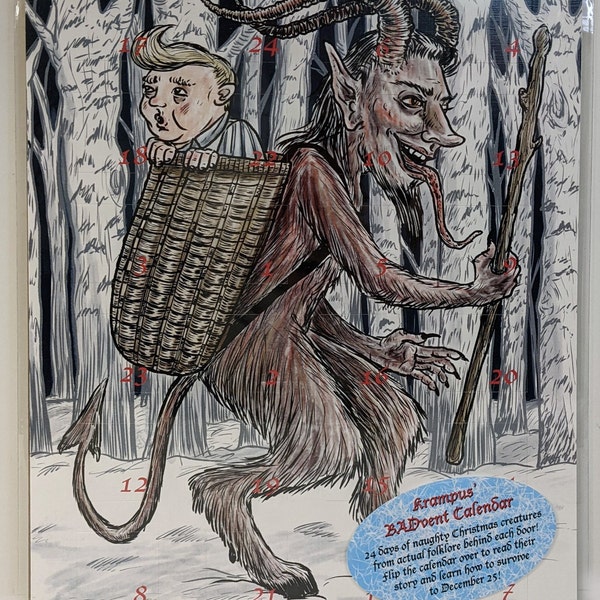 BADvent Calendar: A Krampus and Creepy Christmas Creatures Advent Countdown