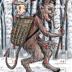 BADvent Calendar: A Krampus and Creepy Christmas Creatures Advent Countdown image 3