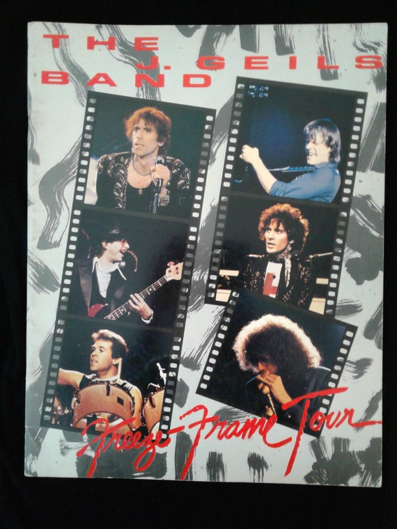 J Geils Band Vintage Tour Program 1981 Freeze Frame Tour Etsy J Geils Band Vintage Tour Program 1981 Freeze Frame Tour Etsy