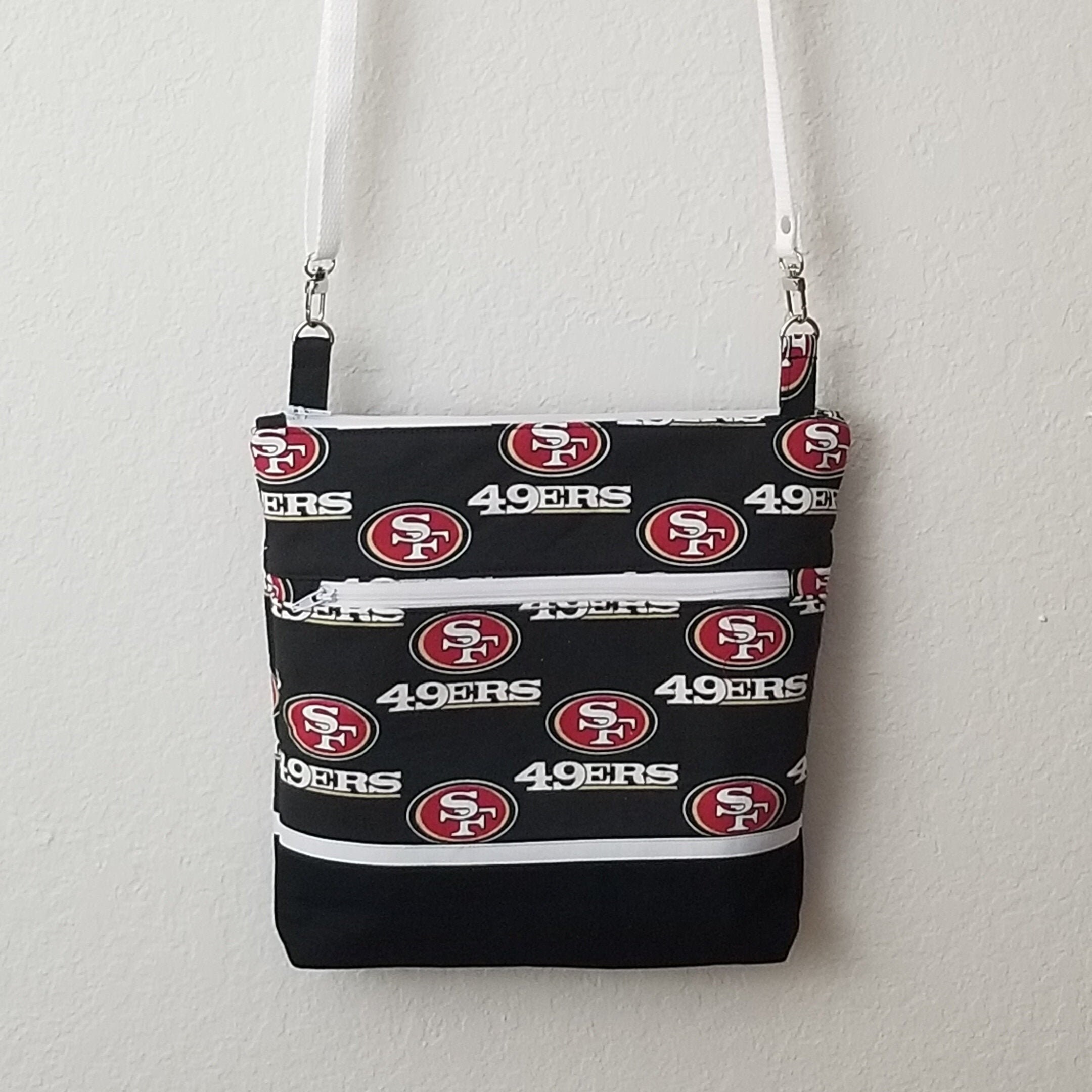Crossbody bag NFL 49er Print Purse w/ Adjustable Strap San Etsy
