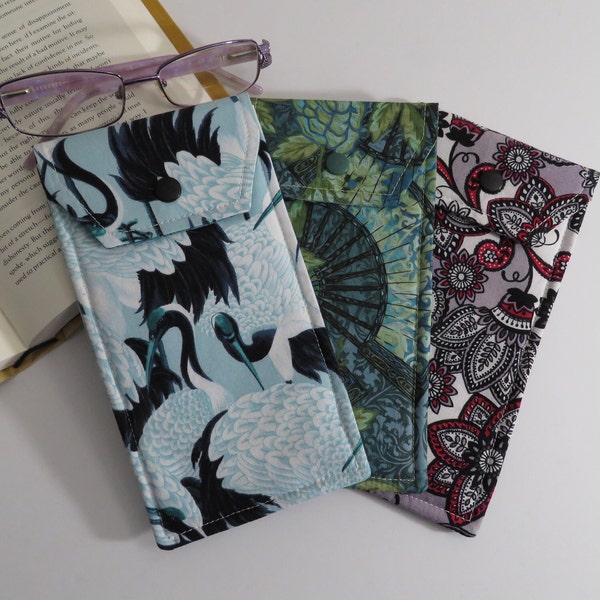 Padded Glasses Case Etsy