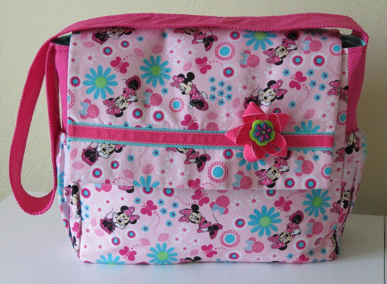 minnie mouse messenger bolsa