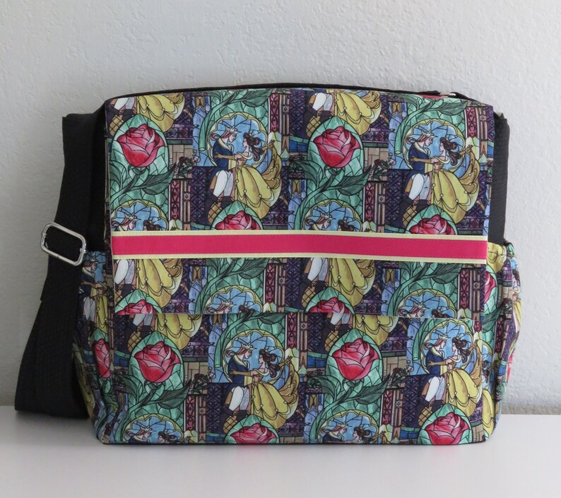 beauty and the beast diaper bag
