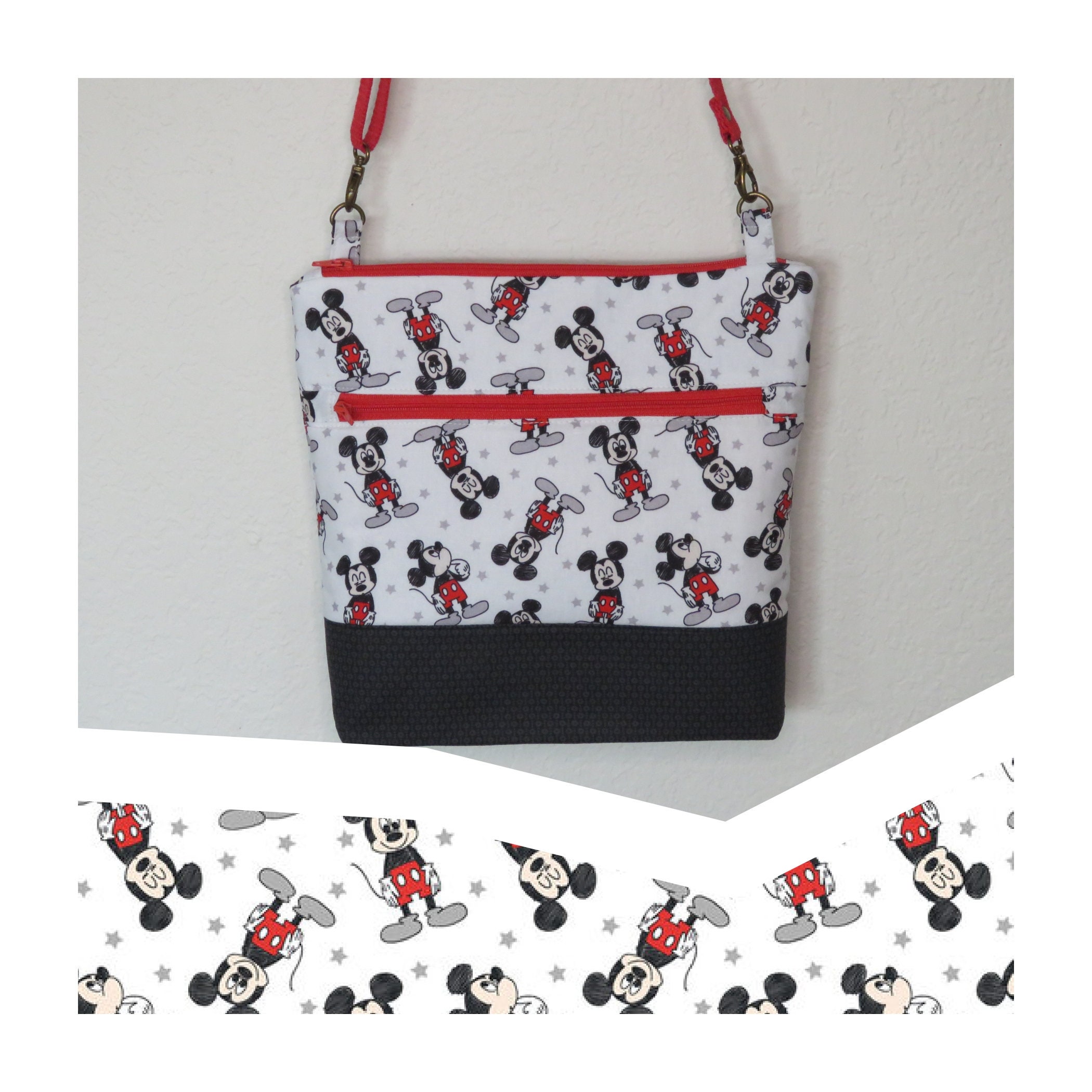 High Quality Women'S Bag Retro Fashion Printed Mickey Head All