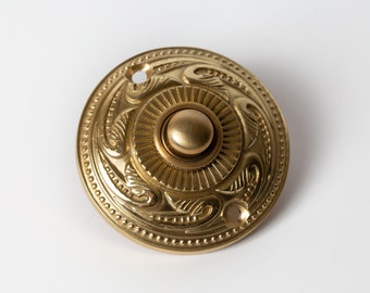 Cloche Murale En Laiton Poli 10,2 Cm - Sonnette Décorative Pour Intérieur/extérieur, Bateau, Réception, école