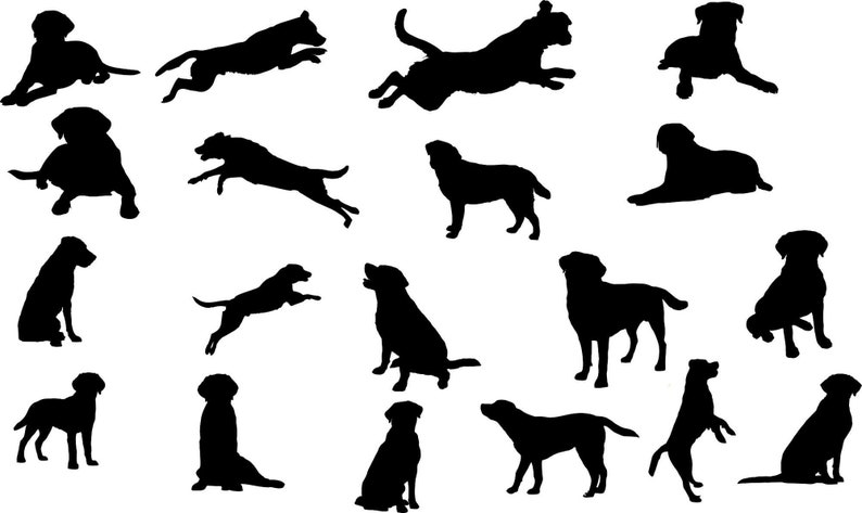Download Dog Svg Cut File Dog Png Lab Svg Dachsund Svg File For Cricut Cameo Svg Cute Dog Clipart Shapes Labrador Retriever Silhouette Svg Bundle Clip Art Art Collectibles