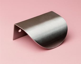 Stainless Steel Lip Pull Cabinet Handle