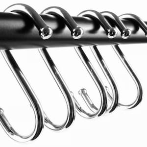 100mm Chrome &quot;S&quot; Hook - Kitchen Untensil S Hook
